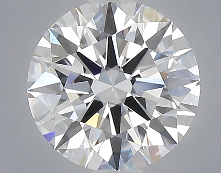 1.05 carat round lab grown diamond D color VVS2 clarity