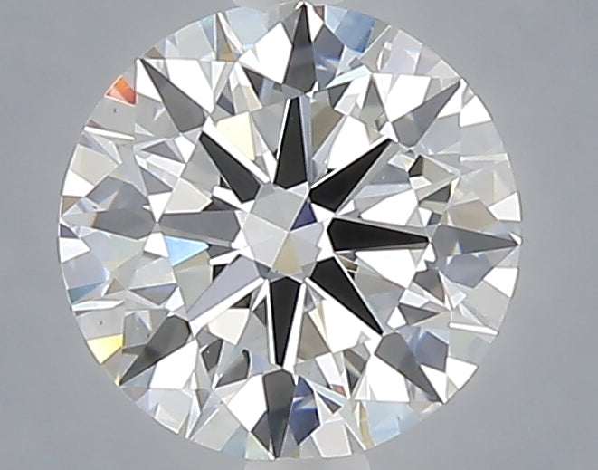 1.50 carat round lab grown diamond D color VS1 clarity