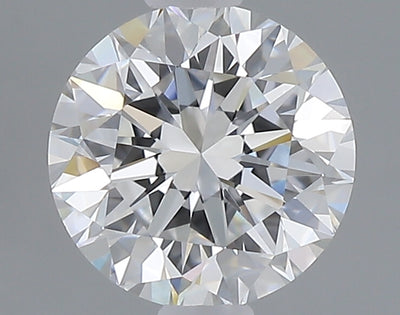 1.07 carat round lab grown diamond D color VVS2 clarity