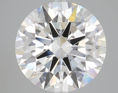 5.00 carat round lab grown diamond F color VS1 clarity