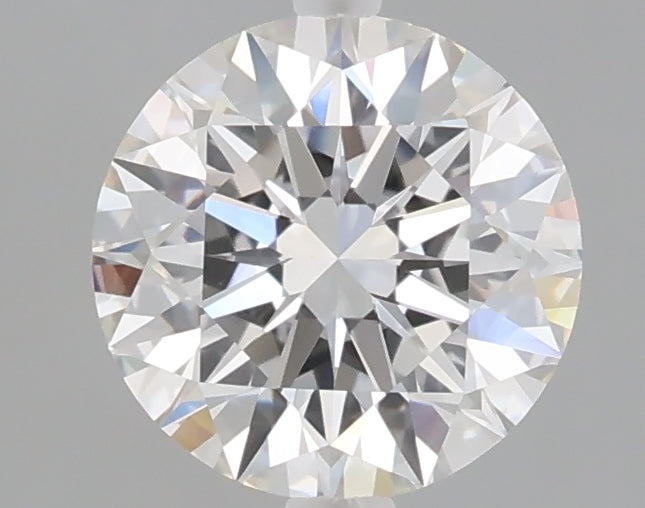 1.55 carat round lab grown diamond E color VVS2 clarity