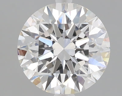 1.55 carat round lab grown diamond E color VVS2 clarity