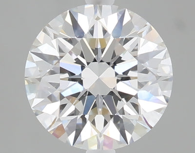 1.54 carat round lab grown diamond E color VVS2 clarity