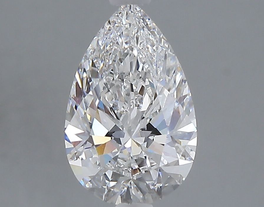 1.57 carat pear lab grown diamond D color VS1 clarity