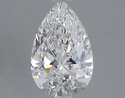 1.57 carat pear lab grown diamond D color VS1 clarity