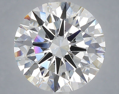 5.10 carat round lab grown diamond E color VVS2 clarity