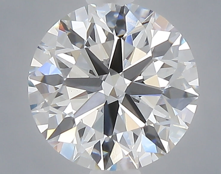 1.07 carat round lab grown diamond D color VS1 clarity