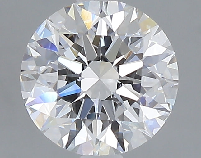 1.55 carat round lab grown diamond D color VS1 clarity