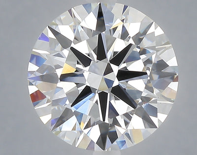 5.01 carat round lab grown diamond E color VS1 clarity