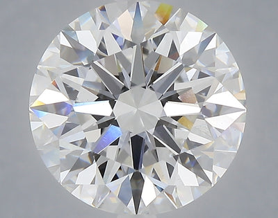 5.09 carat round lab grown diamond E color VS1 clarity