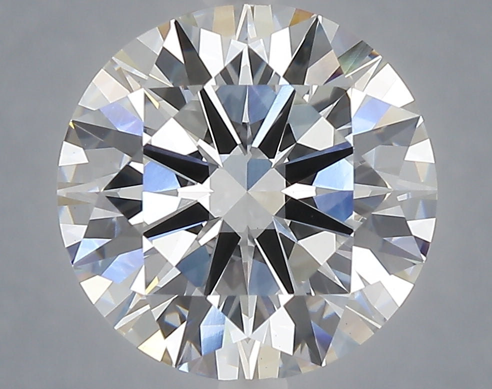5.00 carat round lab grown diamond F color VS1 clarity