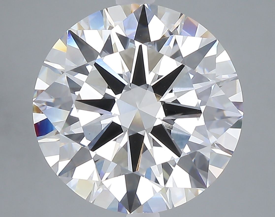 7.01 carat round lab grown diamond E color VS1 clarity