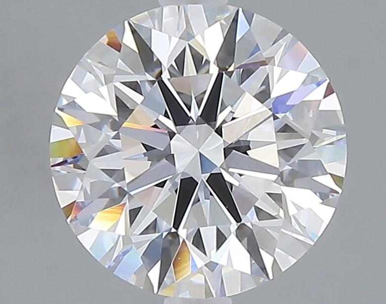 2.51 carat round lab grown diamond E color VVS2 clarity