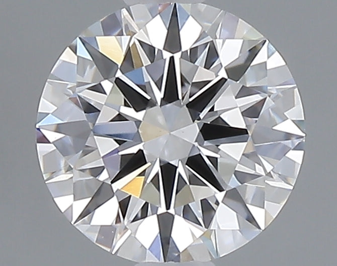 1.02 carat round lab grown diamond D color VVS2 clarity