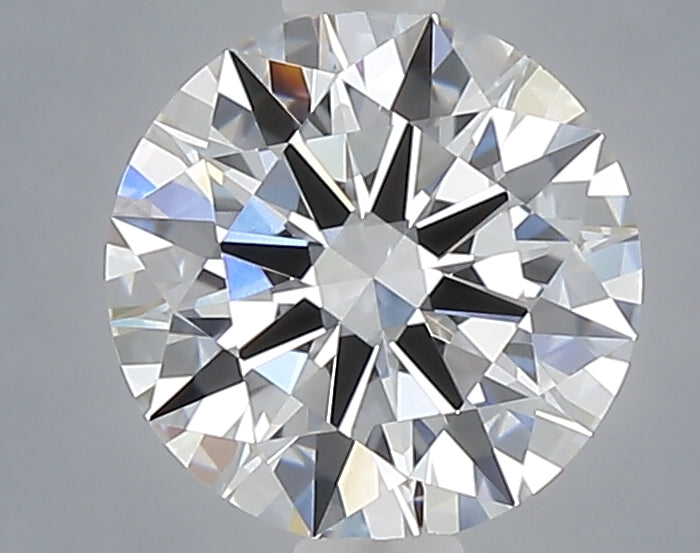 1.02 carat round lab grown diamond D color VVS2 clarity