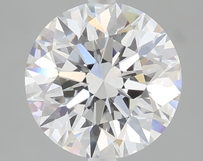 2.05 carat round lab grown diamond F color VS2 clarity