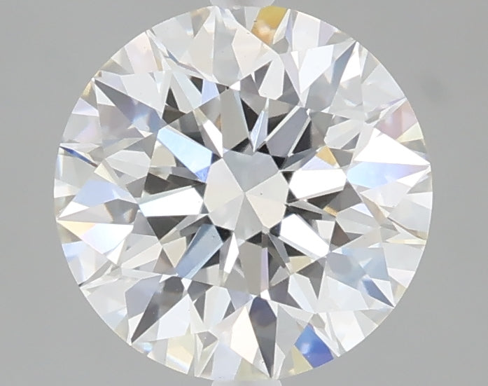 2.05 carat round lab grown diamond F color VS1 clarity