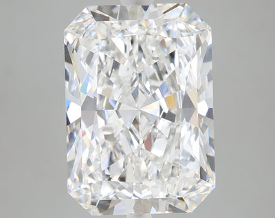 5.07 carat radiant lab grown diamond E color VS1 clarity