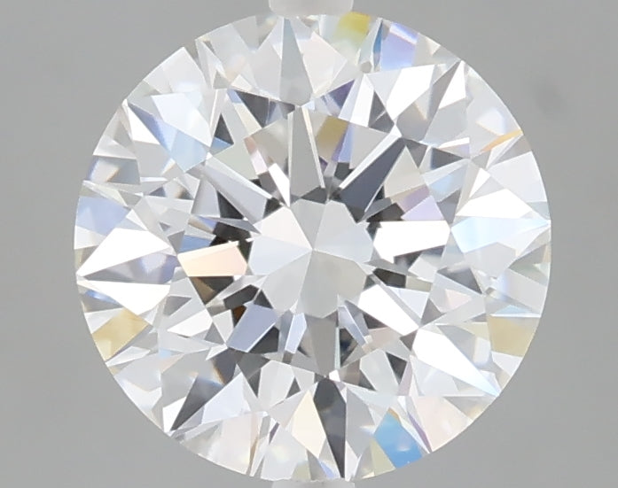 2.04 carat round lab grown diamond E color VVS2 clarity