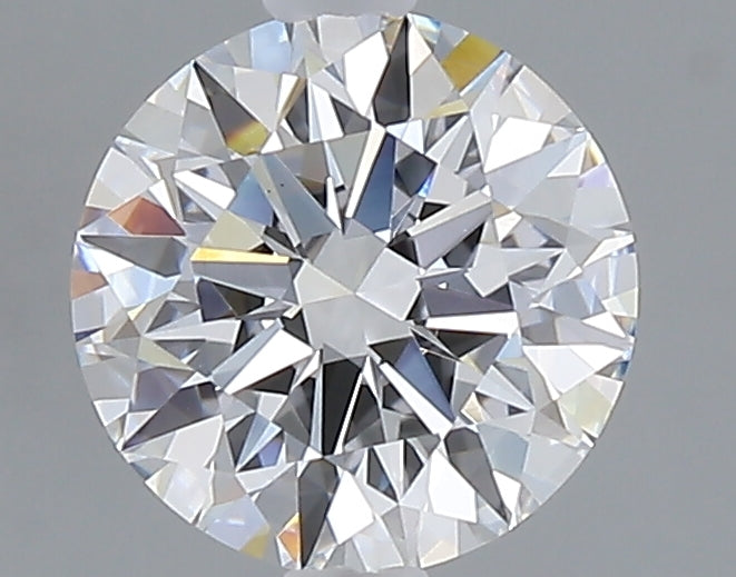 1.52 carat round lab grown diamond D color VVS2 clarity