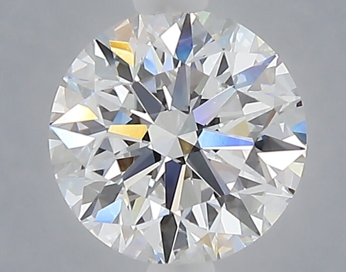 1.57 carat round lab grown diamond D color VVS2 clarity