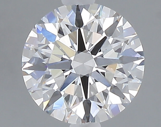 1.54 carat round lab grown diamond E color VVS2 clarity