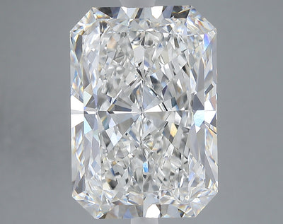 9.04 carat radiant lab grown diamond F color VVS2 clarity