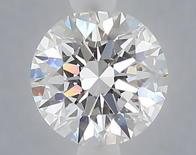 1.08 carat round lab grown diamond D color VVS2 clarity