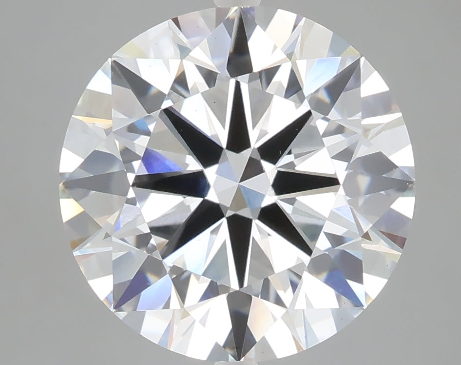 5.00 carat round lab grown diamond F color VS1 clarity