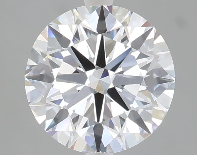 1.55 carat round lab grown diamond D color VVS2 clarity