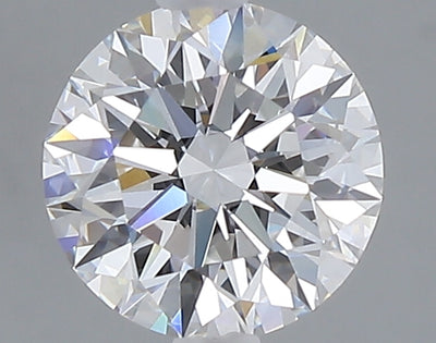 1.52 carat round lab grown diamond D color VVS2 clarity