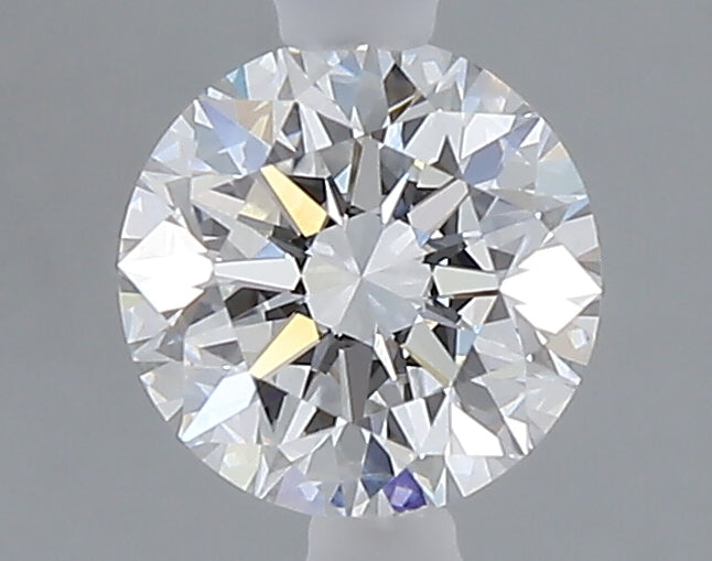 1.01 carat round lab grown diamond D color VVS2 clarity
