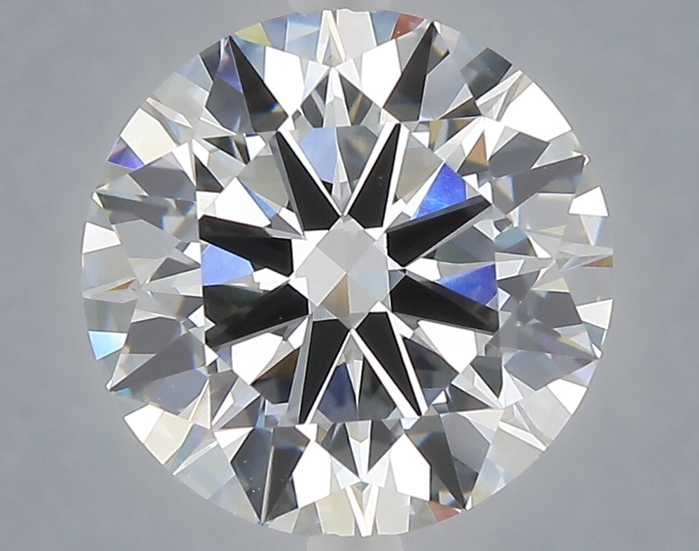 5.01 carat round lab grown diamond F color VS1 clarity