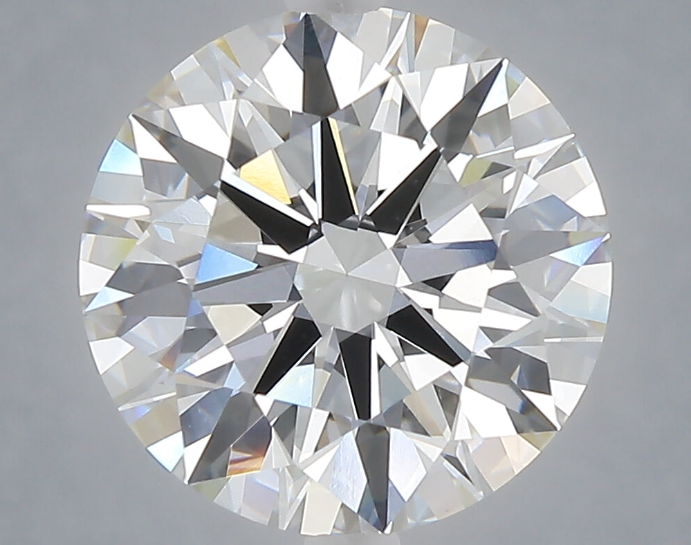 5.10 carat round lab grown diamond E color VVS2 clarity