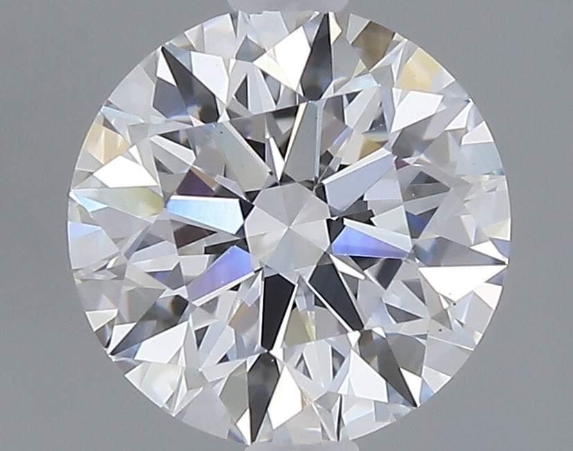 1.53 carat round lab grown diamond D color VS1 clarity