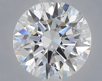 1.53 carat round lab grown diamond E color VVS2 clarity