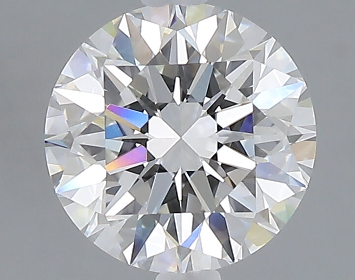 2.02 carat round lab grown diamond E color VVS2 clarity