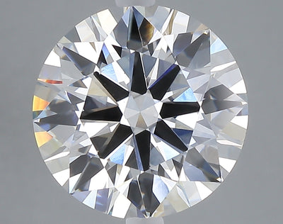 5.01 carat round lab grown diamond E color VS1 clarity
