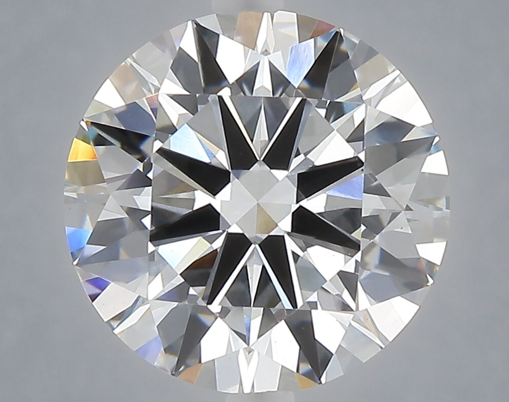 5.00 carat round lab grown diamond E color VS1 clarity