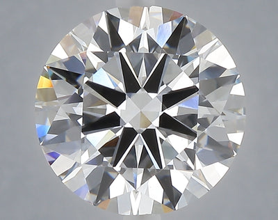 5.00 carat round lab grown diamond E color VS1 clarity