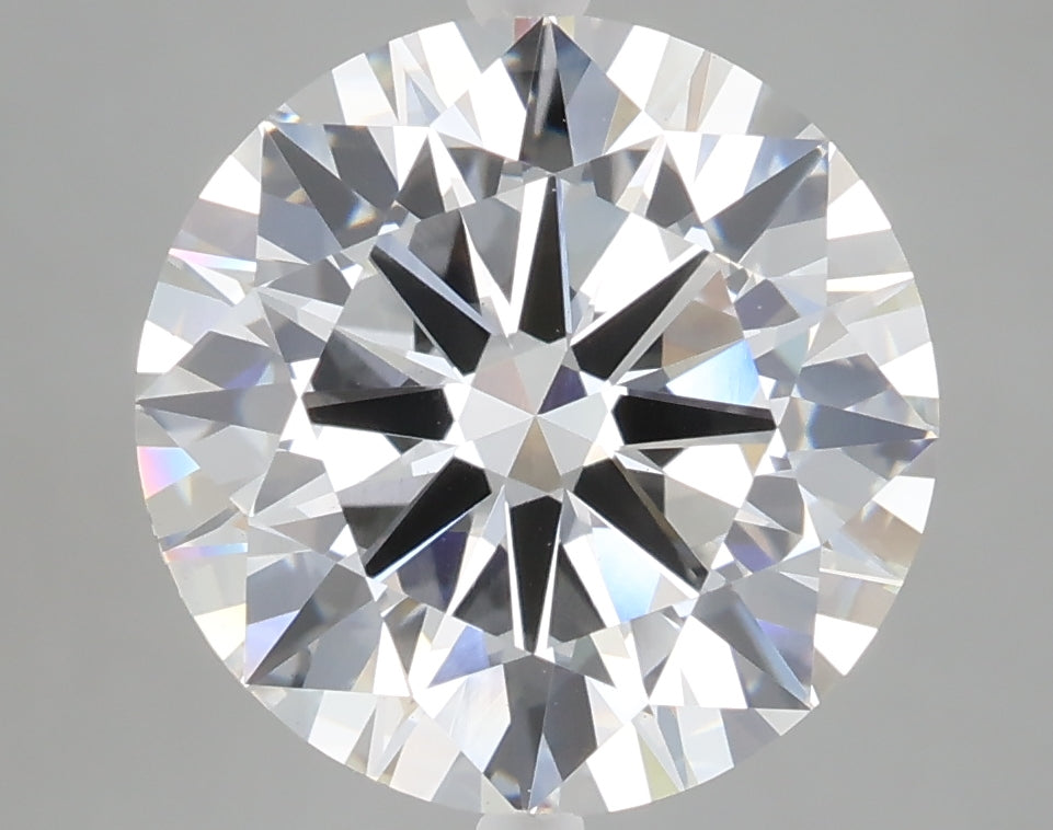 5.00 carat round lab grown diamond E color VS1 clarity