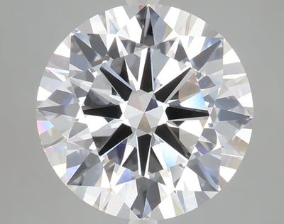 5.00 carat round lab grown diamond E color VS1 clarity