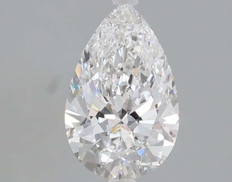 1.08 carat pear lab grown diamond D color VS1 clarity