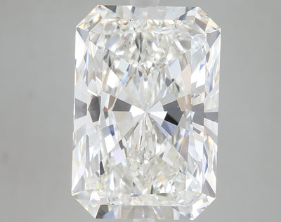 7.52 carat radiant lab grown diamond F color VS2 clarity