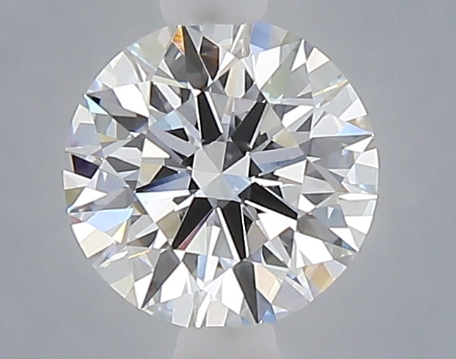 1.01 carat round lab grown diamond D color VVS2 clarity