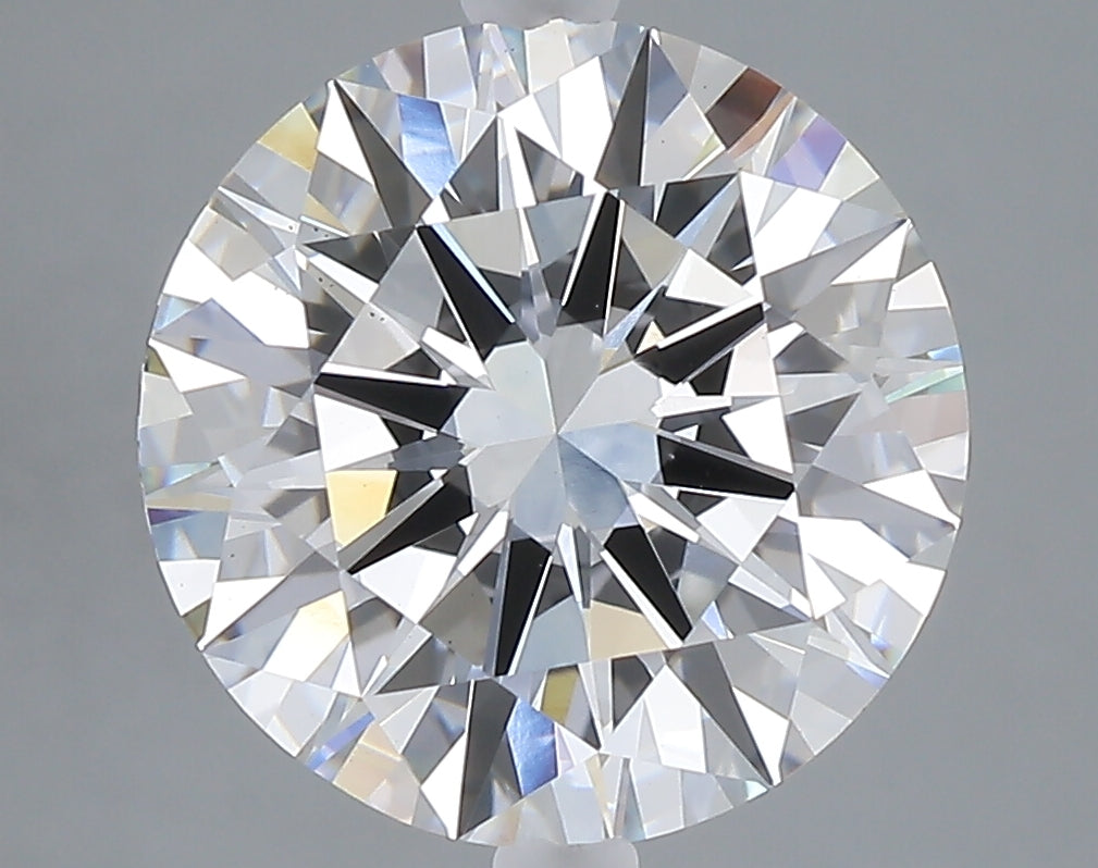5.00 carat round lab grown diamond F color VS1 clarity