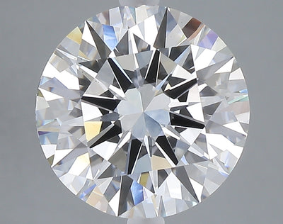 5.00 carat round lab grown diamond F color VS1 clarity
