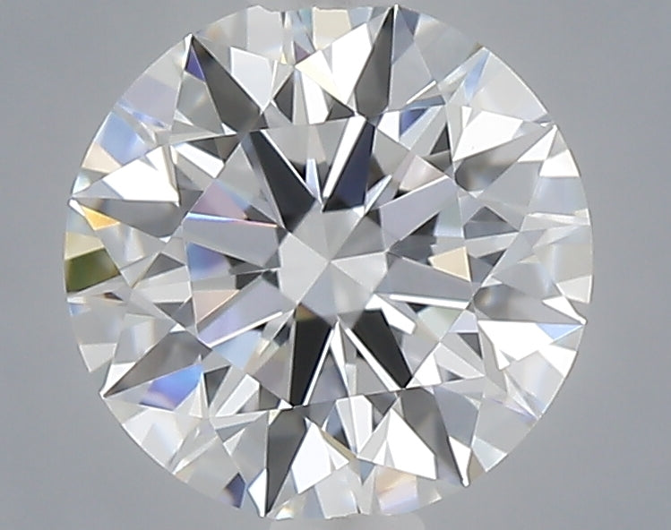 1.09 carat round lab grown diamond E color VVS2 clarity