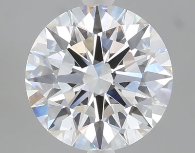 1.60 carat round lab grown diamond D color VVS2 clarity