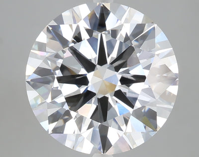 5.04 carat round lab grown diamond E color VVS2 clarity